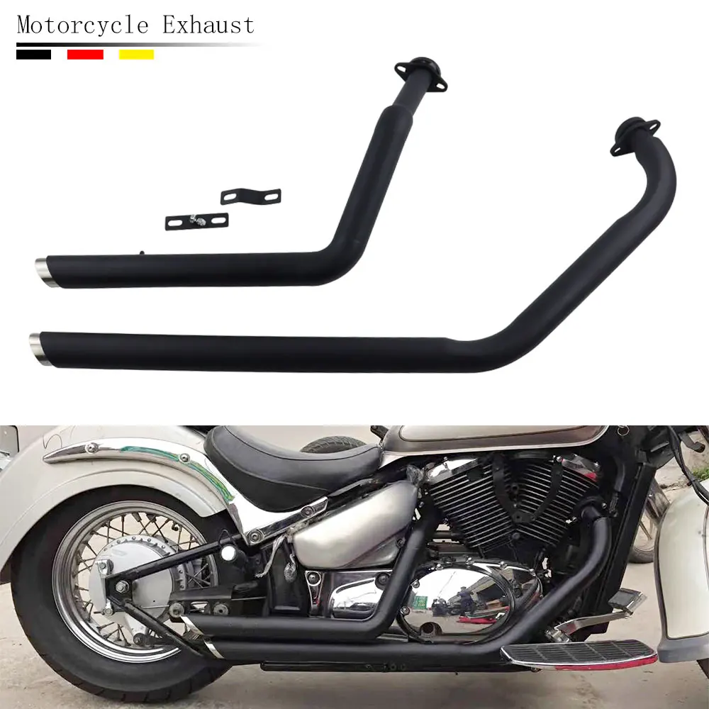 MotorcycleExhaustPipeKitMuffleSystemSilencersAccessoriesFor