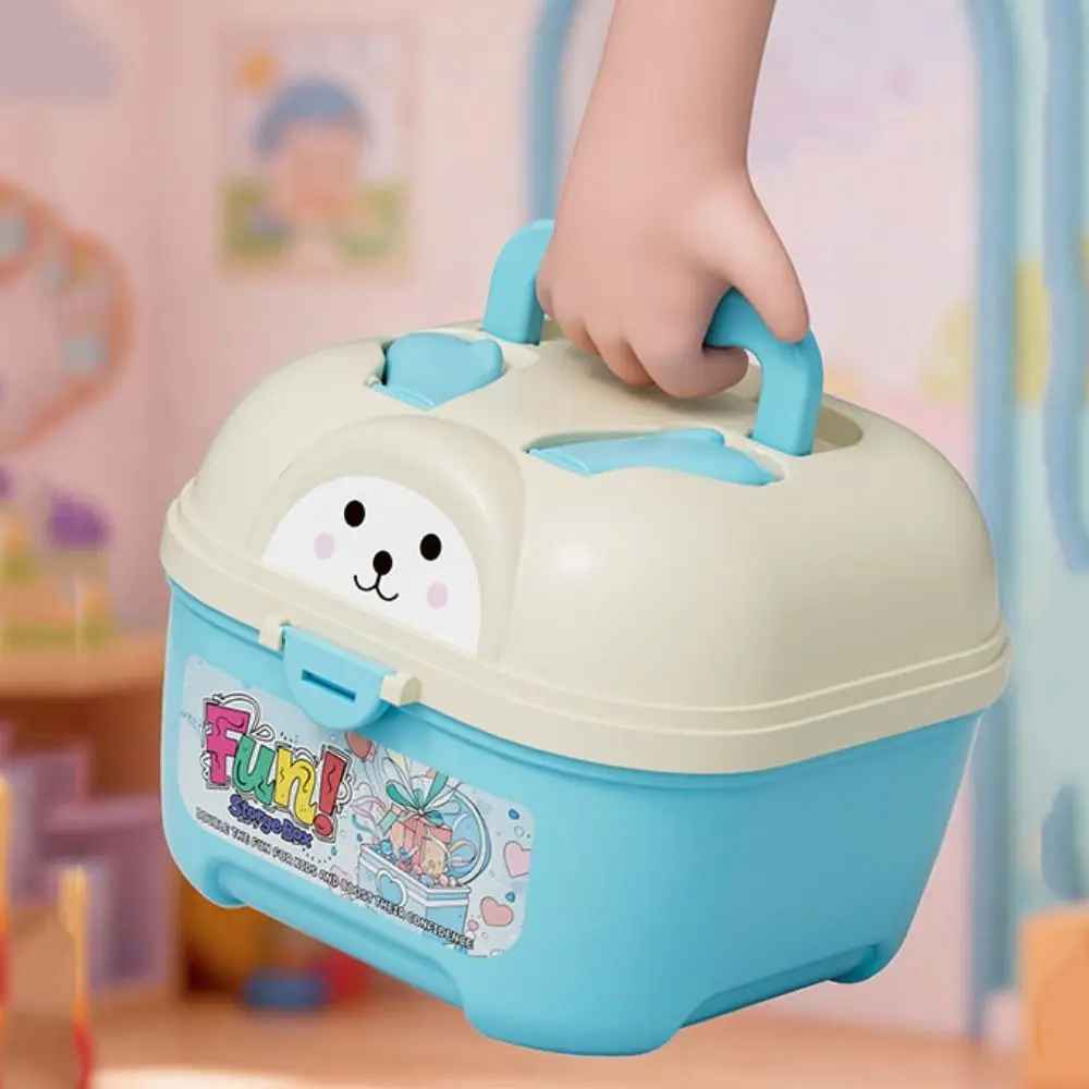 Little BearShape Pudding Feeding Set Pretend Play Simulation Model Lunch Box Pudding Toy Kawaii Early Education Play House Toys