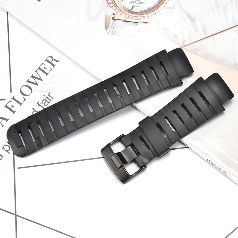 22mm Leather Watch band Suitable for Suunto X-Lander Military Watch Wrist Band Men's xlander Black Watch Accessories
