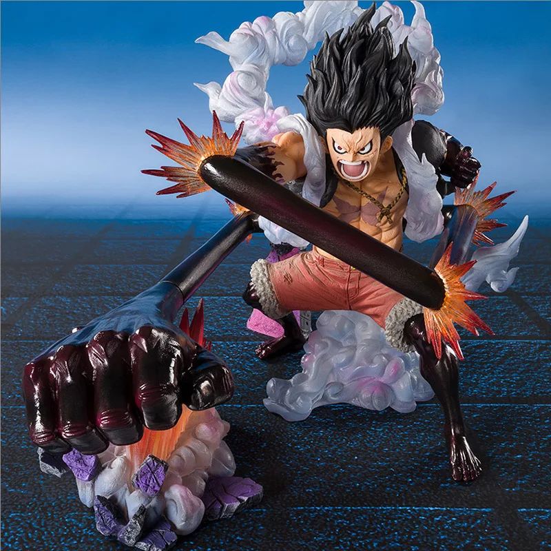 16cm One Piece Anime Figure Luffy Gear 4 Snake Man Figurine Statue Collectible Model Doll Decoration Toy Birthday Gift Kids Action Figures Aliexpress