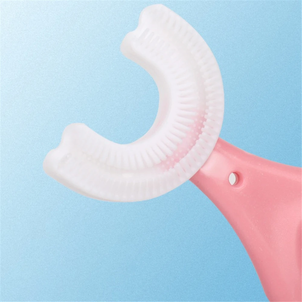 Toothbrush Children 360 Degree U-shaped Child Toothbrush Teethers Brush Silicone Kids Teeth Oral Care Cleaning 12 Toothbrush Children 360 Degree U-shaped Child Toothbrush Teethers Brush Silicone Kids Teeth Oral Care Cleaning
