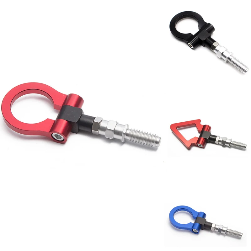 

Universal Racing Towing Car Tow Hook For -BMW 1 3 5 Series E70 E82 E90-E93X Auto Aluminum Car