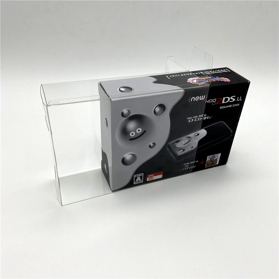 1 Scatola Protettiva Per Nintendo 2Dsxl Dragon Quest Xi Special Edition Clear Display Case Collect Box