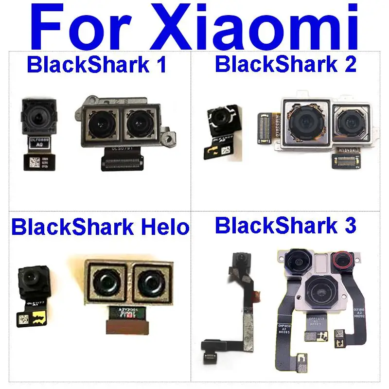 Fotocamera Posteriore Anteriore E Posteriore Per Xiaomi Black Shark Skr-A0 Skr-H0 1 2 3 Helo Small Face Camera Main Big Camera Parti Di Ricambio