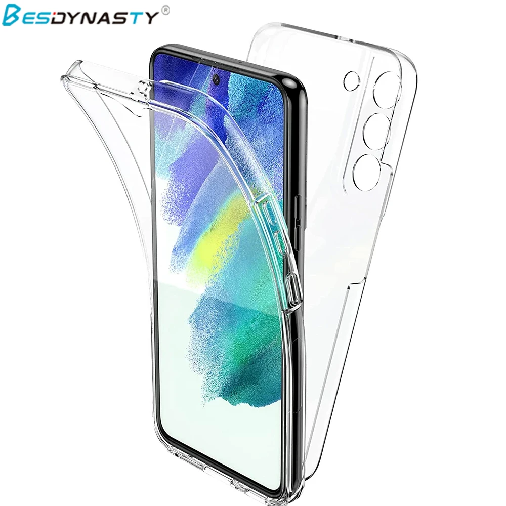 360° Full Cover Silicone TPU Hybrid Case - Durable Protection with Hard Coque Design