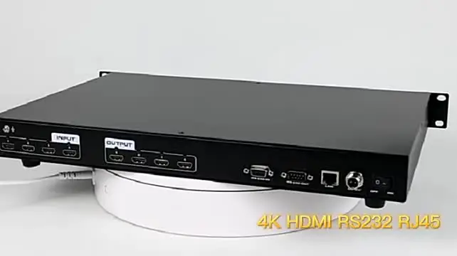 Матричный коммутатор с переключателем скалера EDID 16 X16 4k HMD I видеоматричный