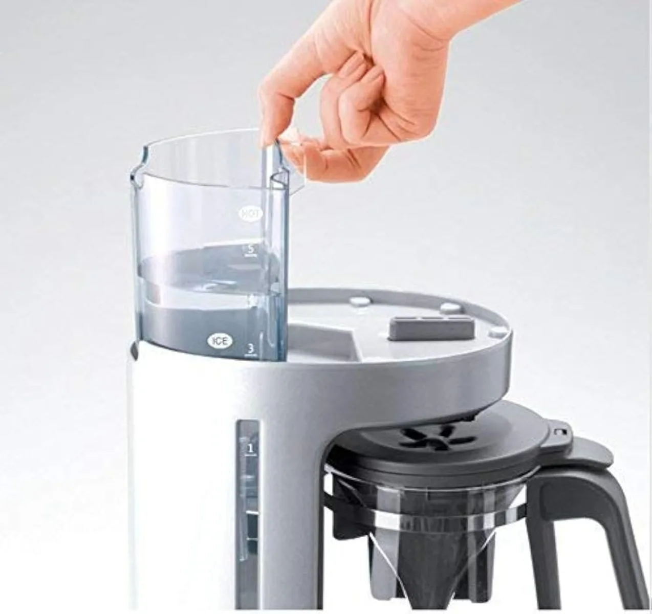 EC-DAC50 Zutto 5-Cup Drip Coffeemaker,Silver USA NEW
