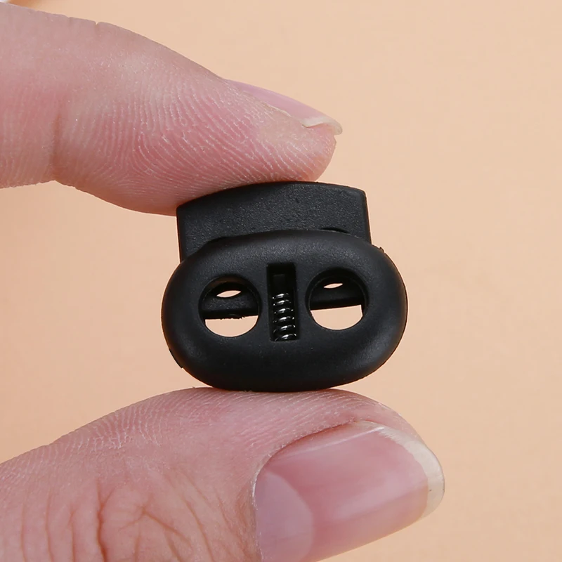 Cord Lock Stopper For Drawstring Elastic Lanyard Paracord Rope Garment Bag