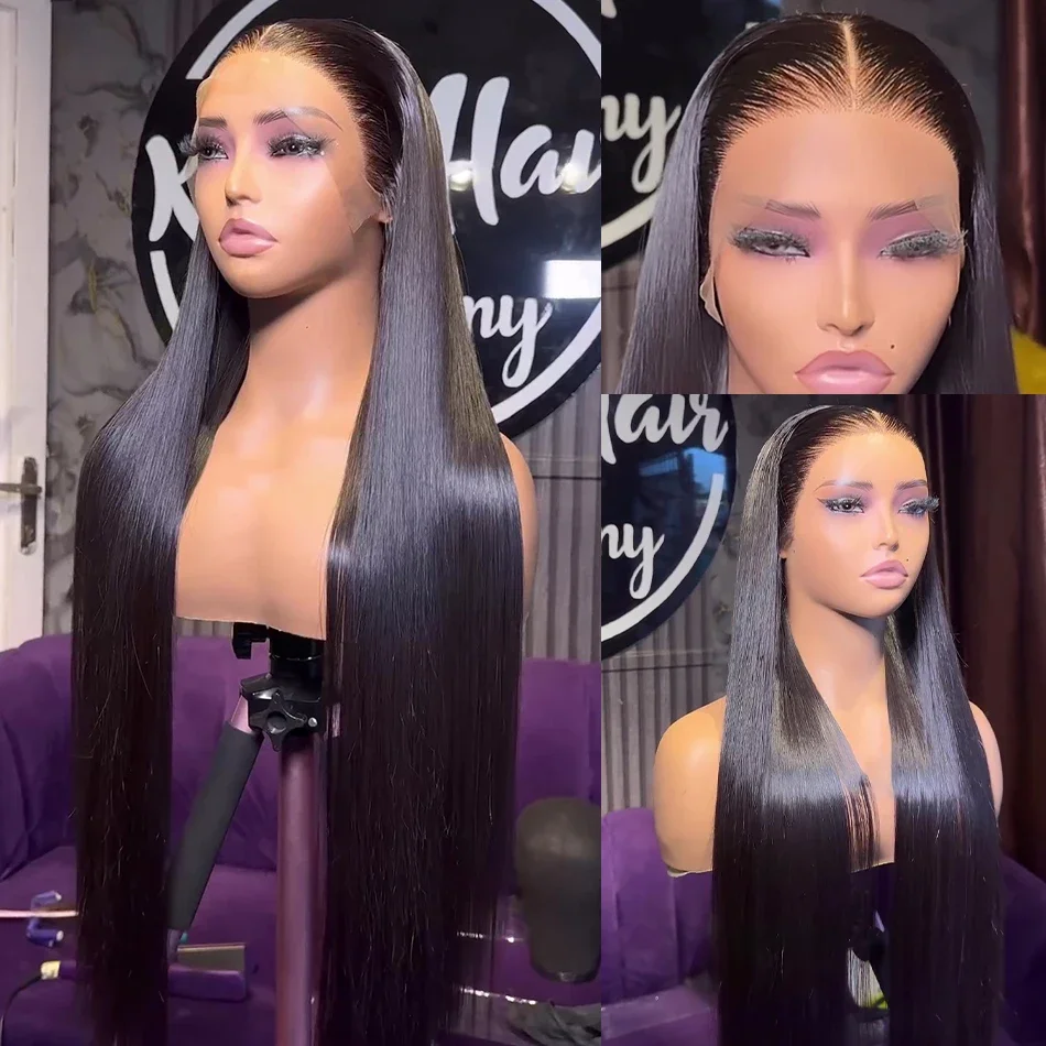 Xcurly 250% HD Transparent Bone Straight 13x6 Lace Frontal Wigs Brazilian Preplucked 13x4 Lace Front Human Hair Wig for Women human hair wig human hair extensions lace front wig human hair wigs front lace wig