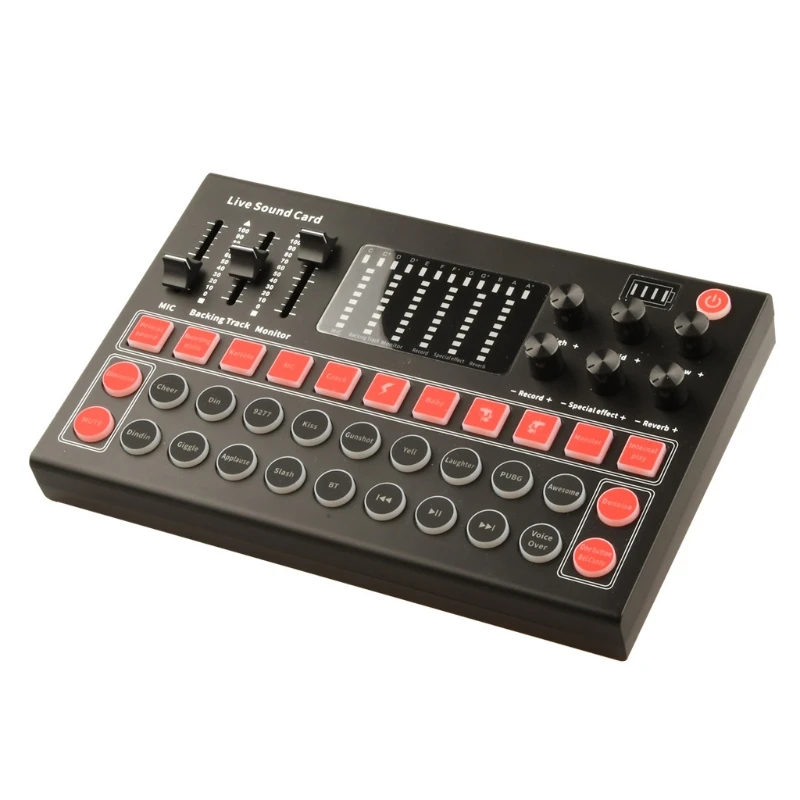 

Sound Card Microphone Mixing Console Amplifier Sound Mixer Sound Card Drop shipping