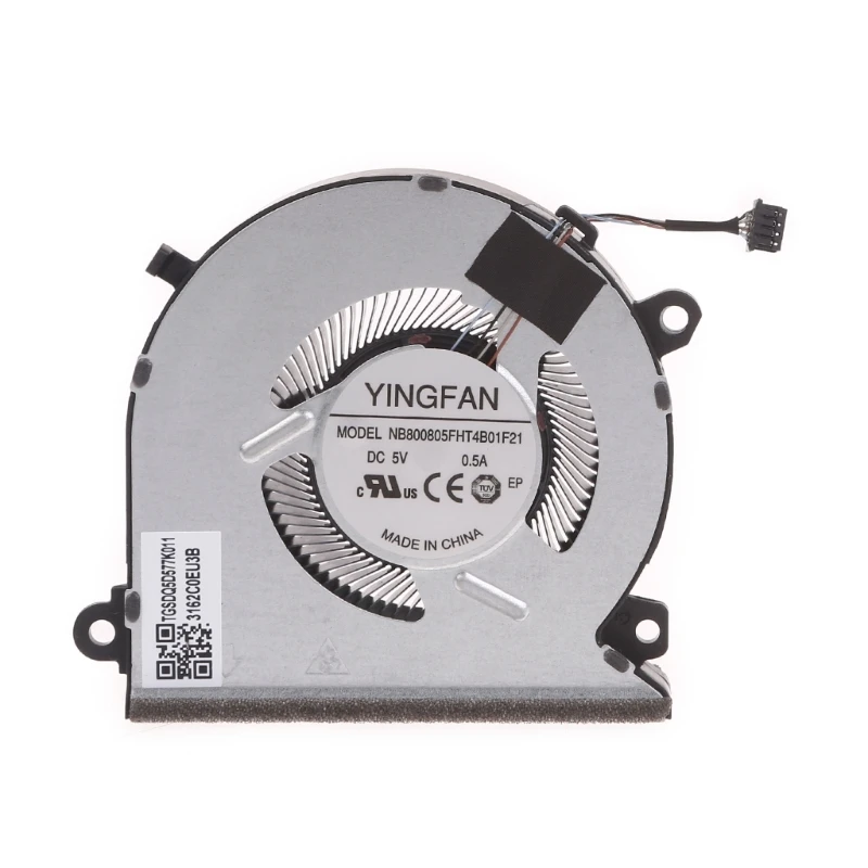 

OFBK CPU Cooling Fan Laptop Cooler Portable Heatsink Fan 5V 0.5A 4Pin Radiator