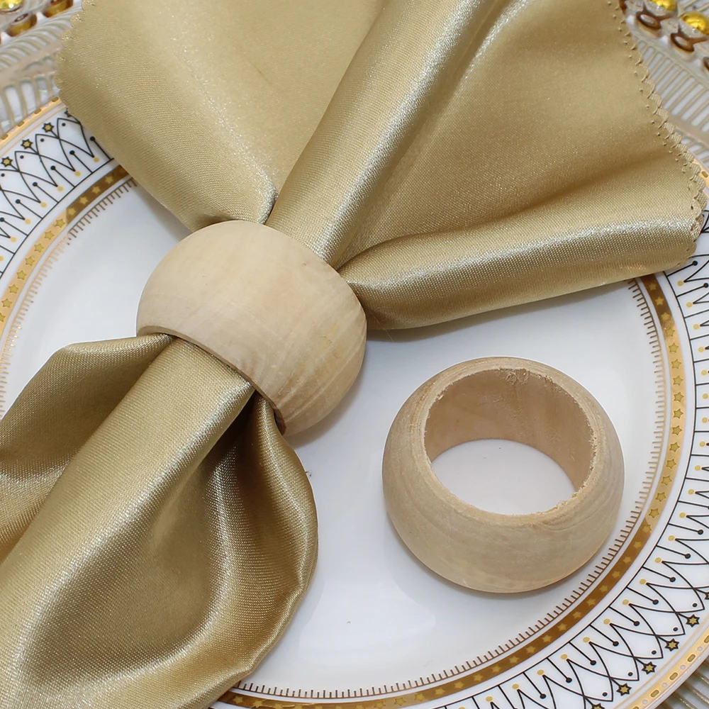 8Pcs Wood Napkin Rings Handmade Wooden Napkin Ring Holder for Farmhouse Christmas Wedding Table Decoration HWW55,christmas napkin holder,napkin ring
