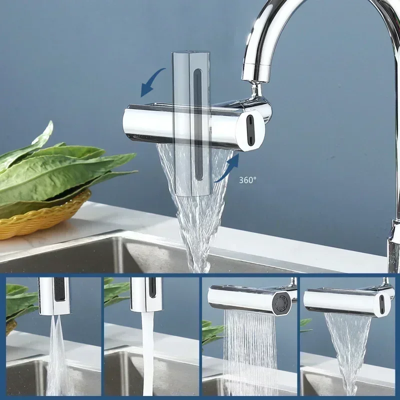 Faucet Sprayer Kitchen Faucet Waterfall Stream Sprayer Head Sprayer Filter Diffuser Water Saving Nozzle Faucet Connector Mixers Tap Accessorie