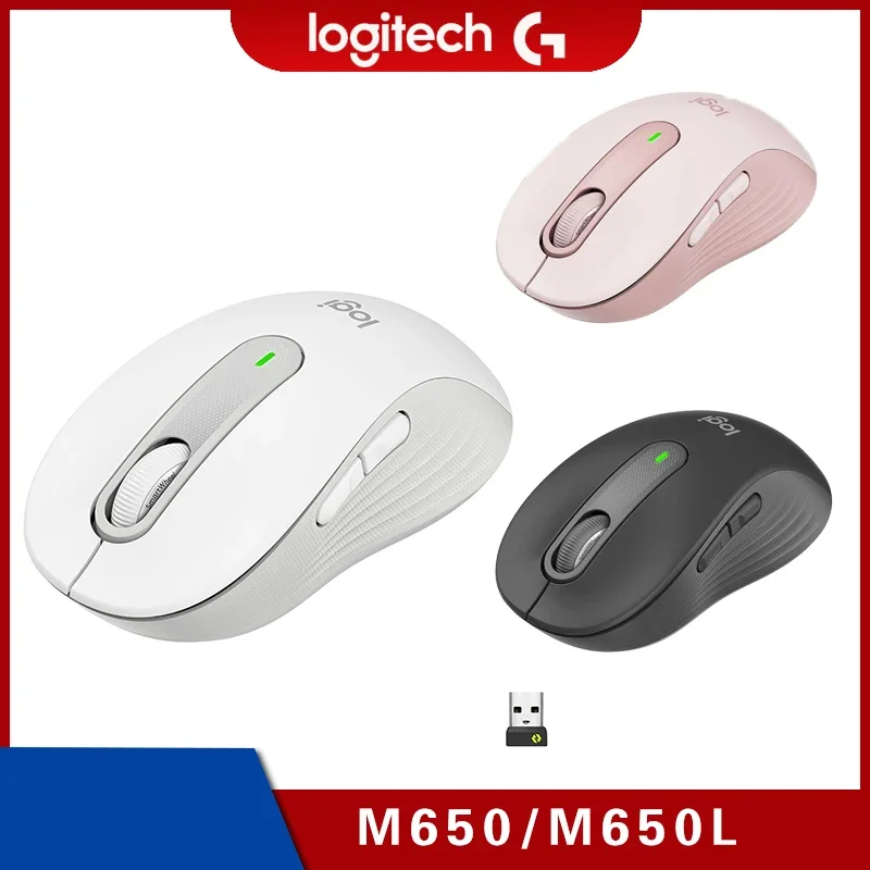 

Мышь Logitech M650 M650L Беспроводная Бесшумная с поддержкой Bluetooth