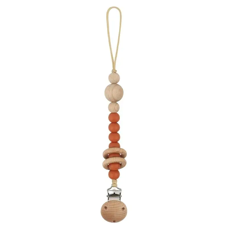 

Rattle Clip Anti-Lost Clip Pacifier Chain Nipple Holder Baby Shower Gift