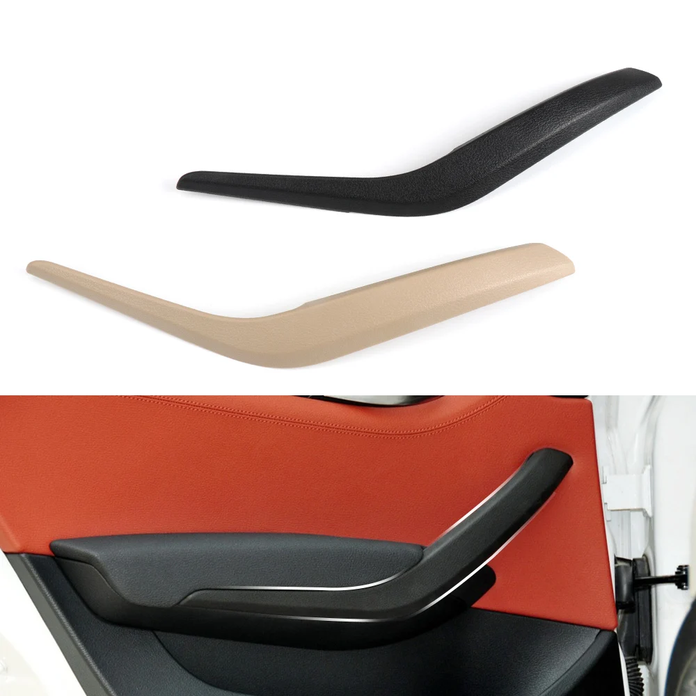 Interior Door Handle Cover Upgraded Interior Door Left Right Pull Handle Cover Trim Replacement For BMW X1 E84 2011-2015