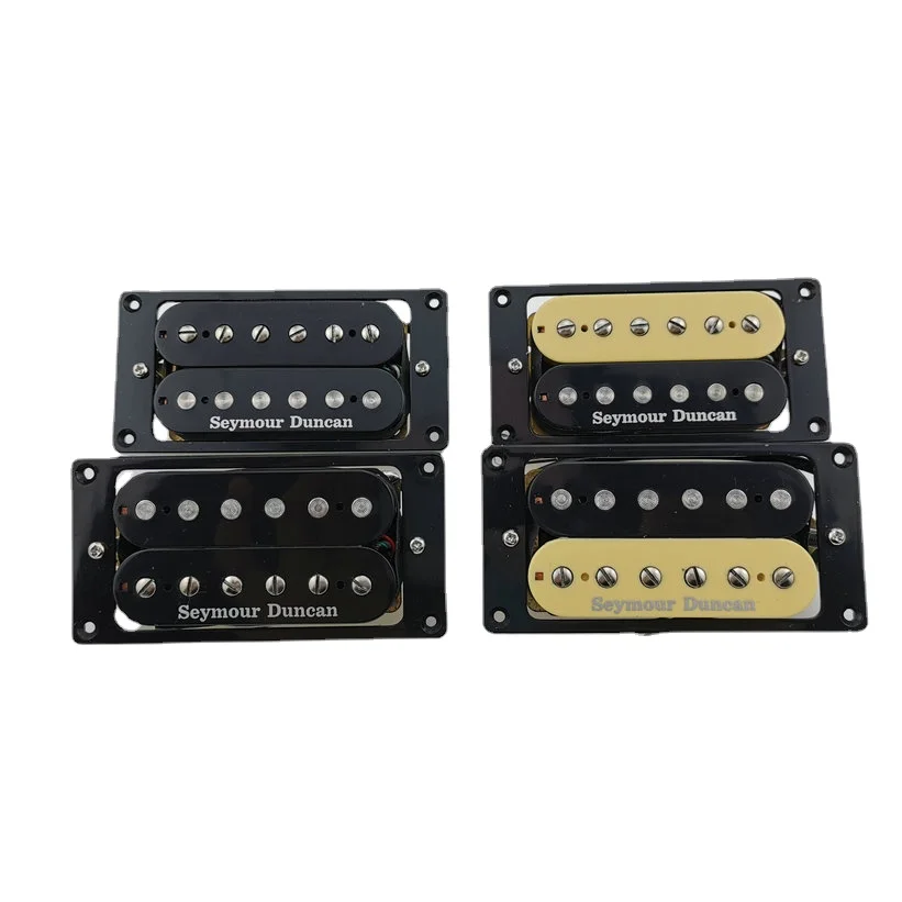 

SH1n SH-4 Guitar Pickups 4C Humbucker Pickups Zebra / Black Set Electric Guitar Pickups Guitar Pickups