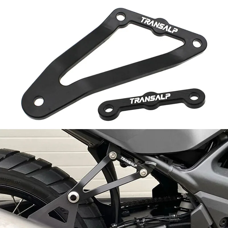 

XL750 Exhaust bracket For Honda Transalp750 XL 750 Transalp 2023 2024 Motorcycle Aluminum Inkjet Coating Exhaust Hanger