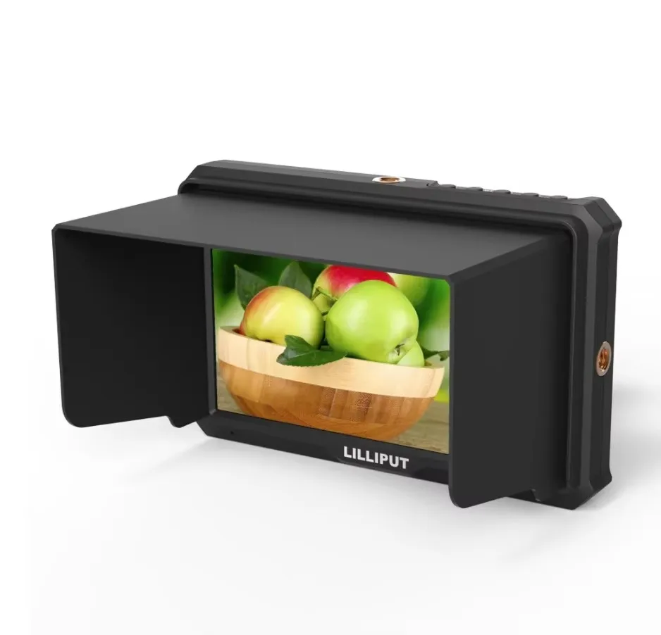Lilliput A5 5" IPS 4K HDMI-compatible Camera Monitor for DSLR or Mirrorless Camera, Camera-top Field Video Monitor