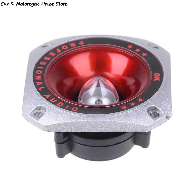 1pc 4 Inch Speaker Tweeter Colorful Flashing Loudspeaker Piezoelectric Loudspeaker Piezoelectric speaker tweeter
