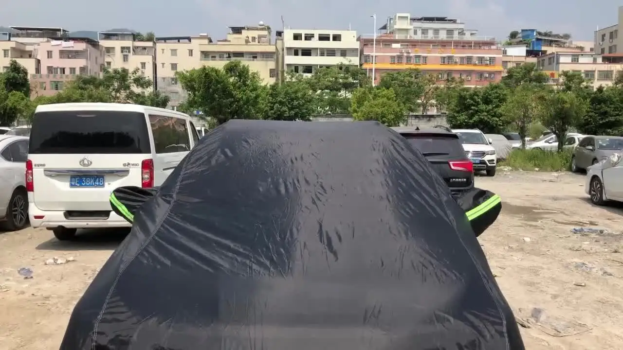 Полный автомобильный чехол водонепроницаемый для защиты от солнца дождя снега