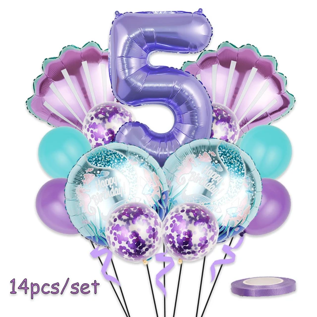 Ballon joyeux anniversaire sirène - Ballons/Ballons aluminium