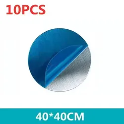 Magnetic Metal Plate Disk Stickers for Phone and Tablet Stands (40x40mm 10PCs S)
