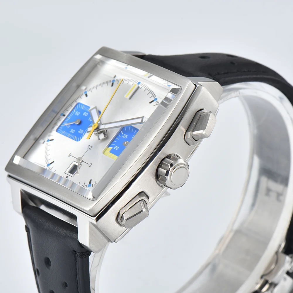 남성용 방수 시계, 다기능 타이밍 코드, 자동 무브먼트, 40mm 케이스, ETA7750