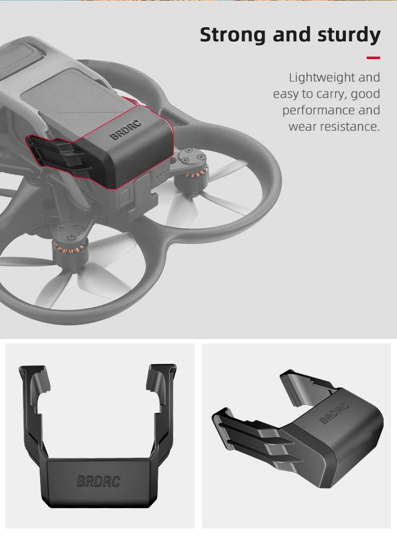 Propeller Guard for DJI AVATA Drone, Strong and sturdy Lightweight and to carry, good performance and wear resistance BRDRC easy 