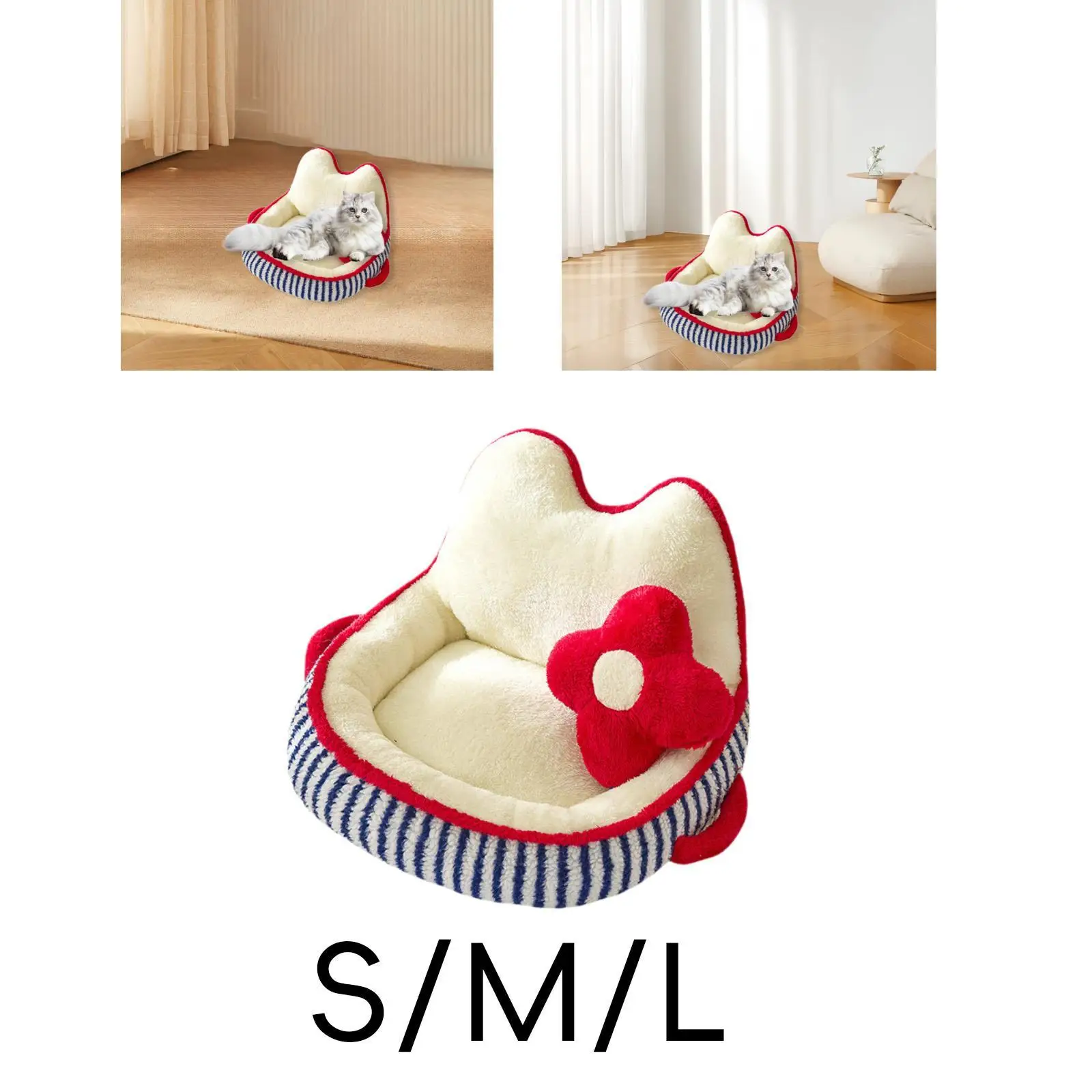 Dog Bed Anti Slip Bottom Warm Dog Bed Sofa for Pet Supplies Kitten Puppy Dog Bed Anti Slip Bottom Warm Dog Bed Sofa for Pet Supplies Kitten Puppy