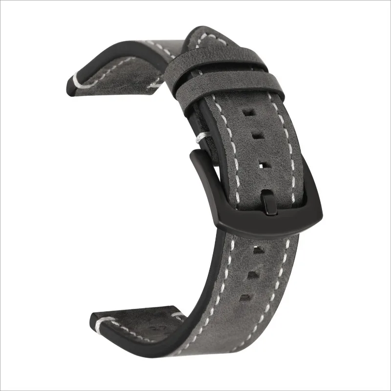 Vintage Genuine Leather Watch Band Strap - Premium Cowhide Watch Accessory Belt