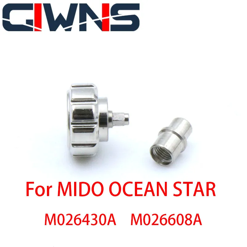 Accessori Corona Testa Orologio Per Mido Ocean Star M026430A M026608A