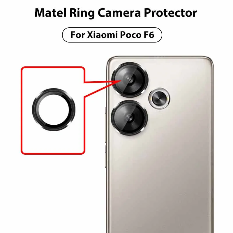 Aluminum Alloy Camera Protective Case with Metal Bumper and Tempered Glass Lens Rear Ring