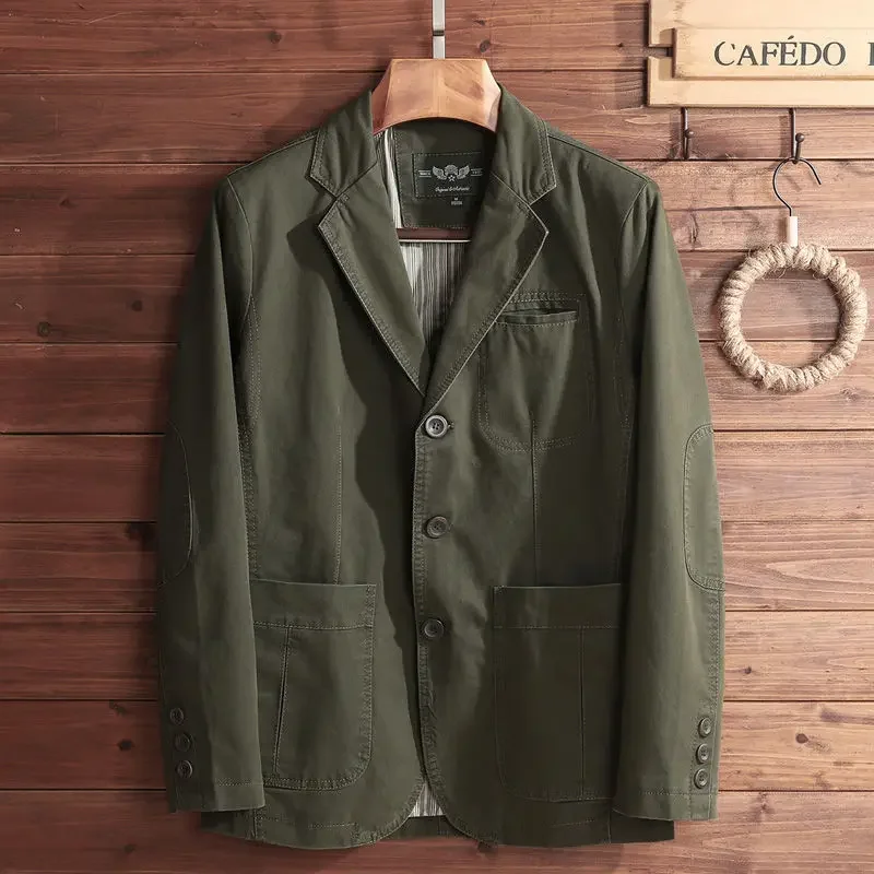 Spring And Autumn Jacket Men's Casual Suit Loose Jacket Suit Jacket Autumn