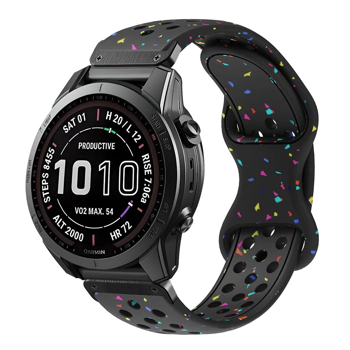 Quick Fit Silicone Sport Strap - Versatile Size Options