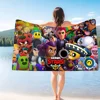 Game B-rawl Game S-Stars  Beach Towels Shower Towel Sauna Travel Spa Microfiber Quick Dry Gym Accessories Cute Room Decor 5