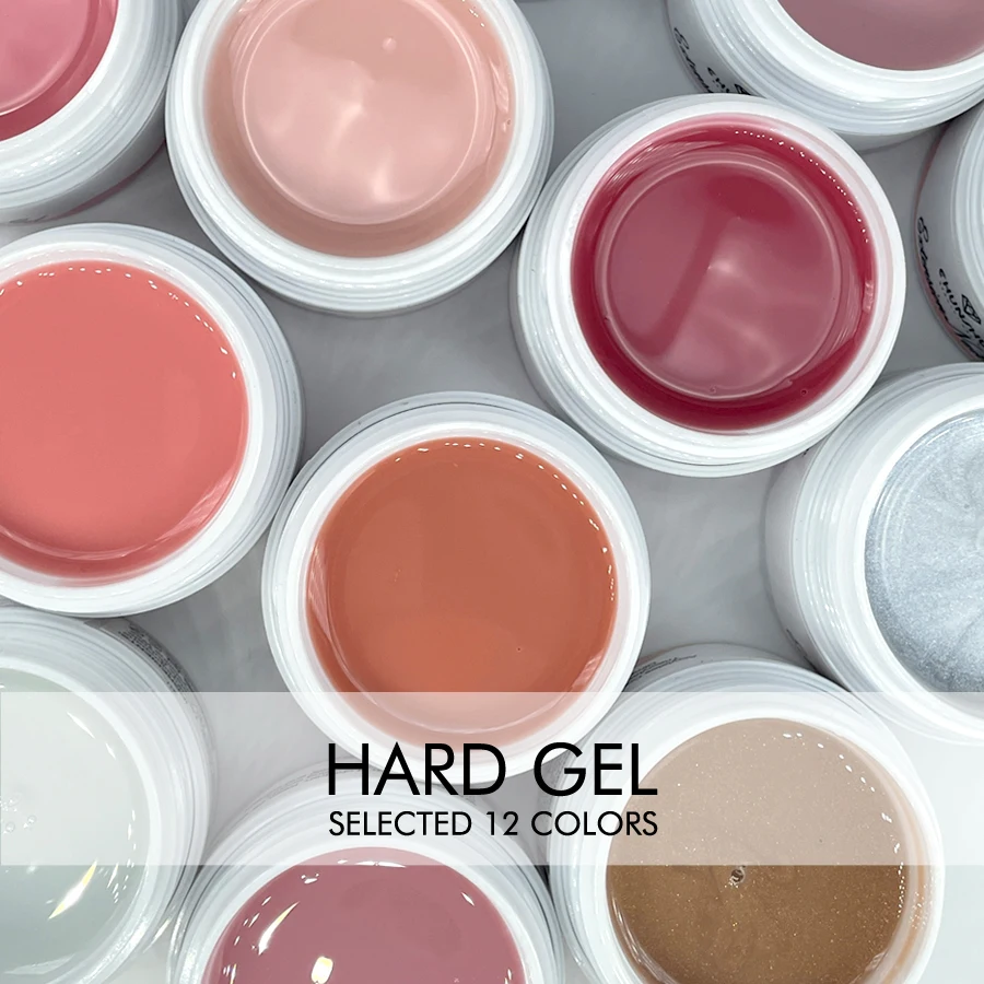 30ML Hard Gel For Nail Extension Milky White Builder Constructor Gel Self Leveling Reinforcement Nail Gels Camouflage Manicure 5