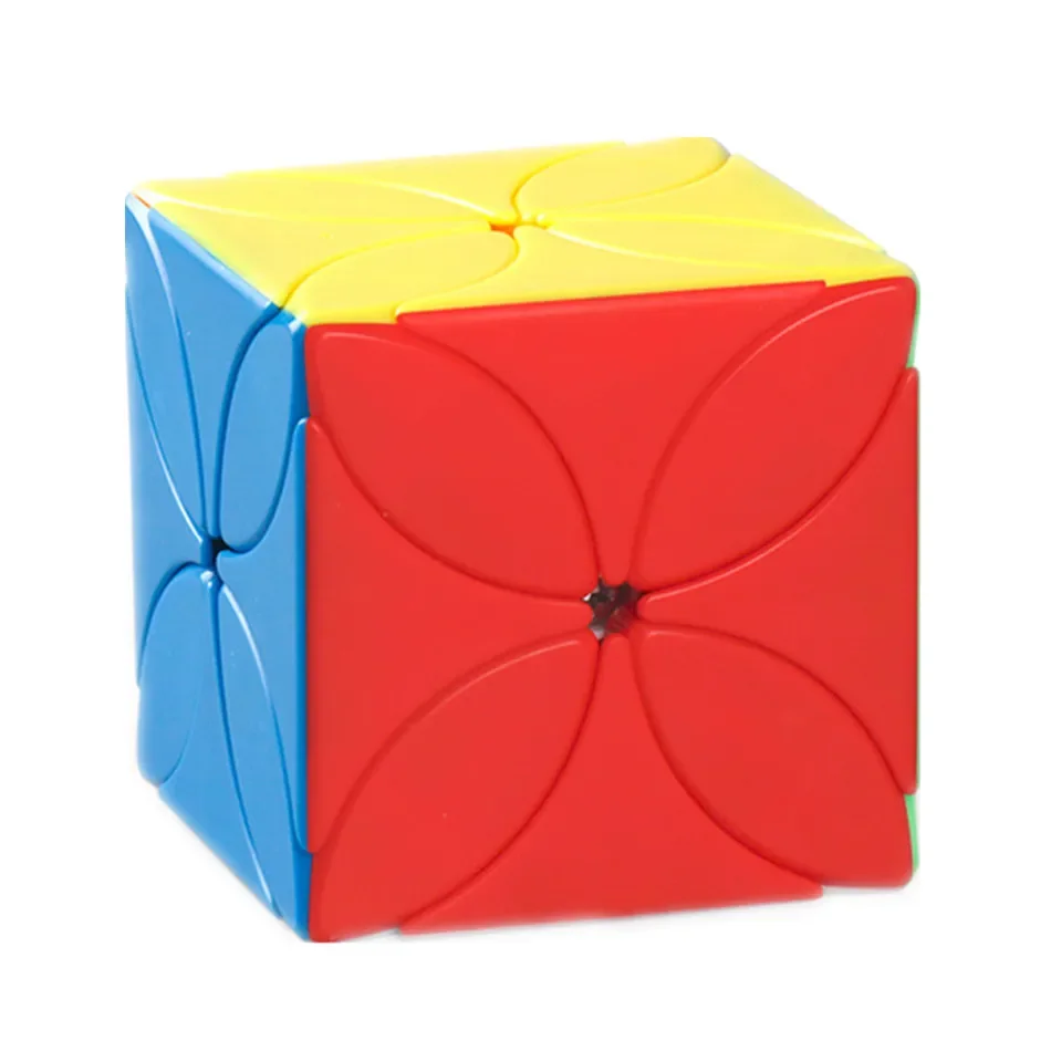 MOYU Meilong Clover Magic Speed Cube Stickerless Professional Fidget Toys MFJS CLOVER Cubo Magico Puzzle 2