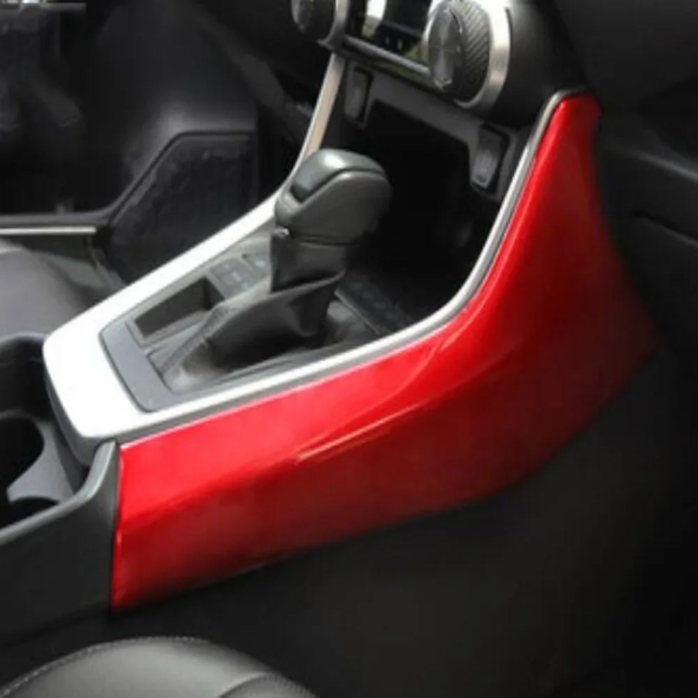 

For Toyota RAV4 RAV 4 XA50 2019 2020 2021 2022 2023 abs Center Console Gear Shift Box side Strip Cover Trim Car Accessories