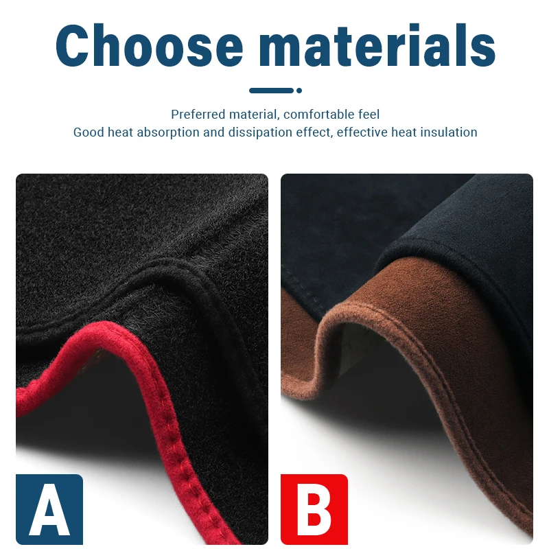 For Suzuki Vitara LY Hybrid 2015 Car Dashboard Cover Mat Sun Shade Pad Instrume Panel Carpets Accessories dashboard cover dashboard rubber pads