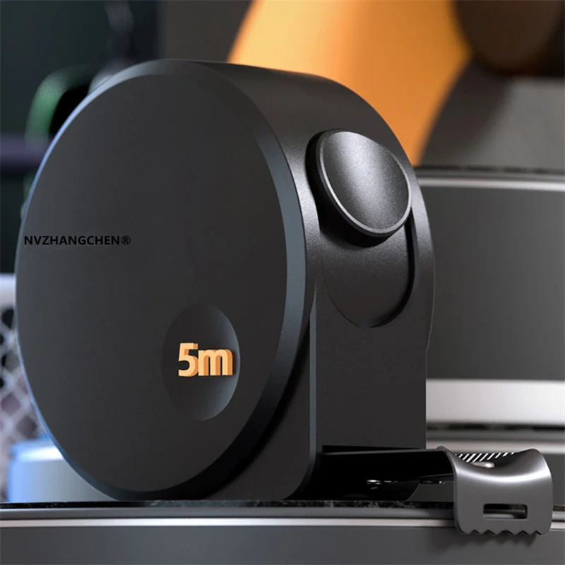 

Steel Tape Measure High Precision ABS Plastic Thickening Self Locking Tape Measure for DIY Household Woodworking Measuring Tape