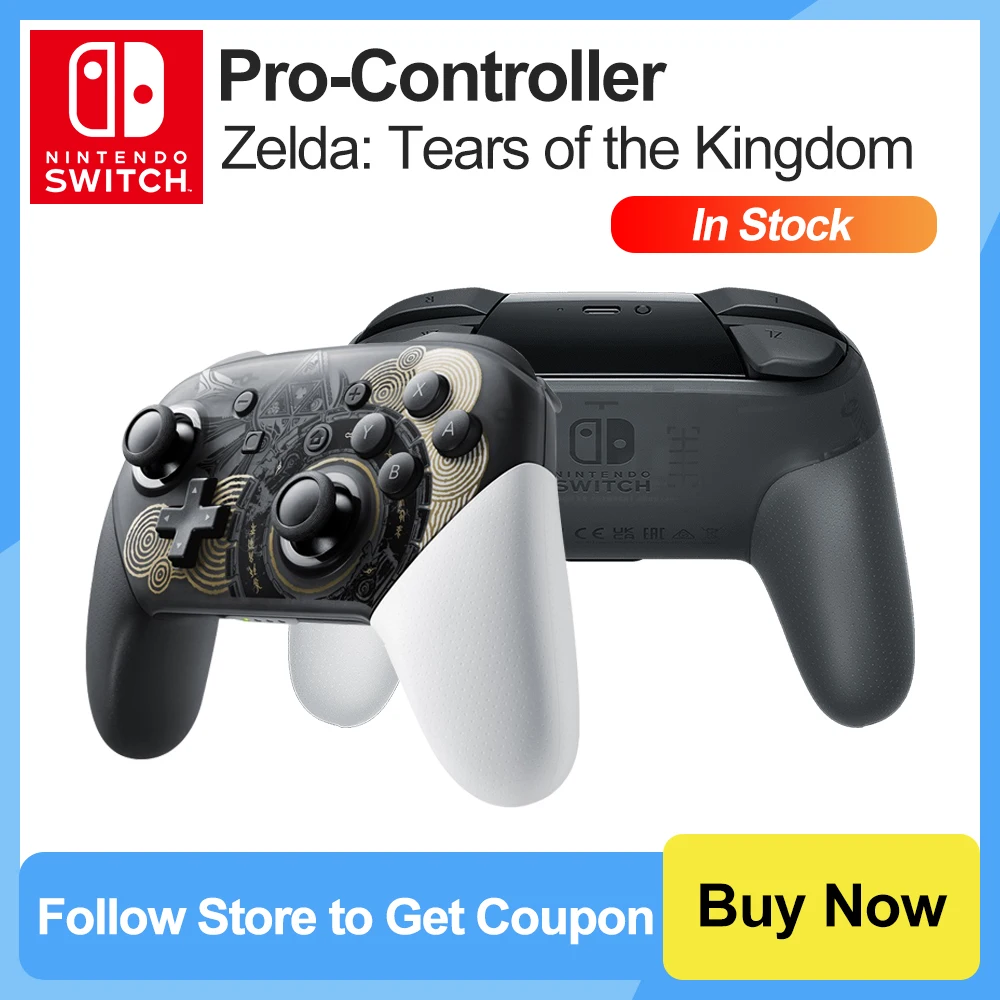 Zelda Tears of the Kingdom Pro Controller Nintendo Switch OLED Lite The
