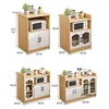Nordic Simple Storage Kitchen Cabinets for Kitchen Furniture Storage Cabinet Light Luxury Home Living Room Kitchenware Sideboard 6