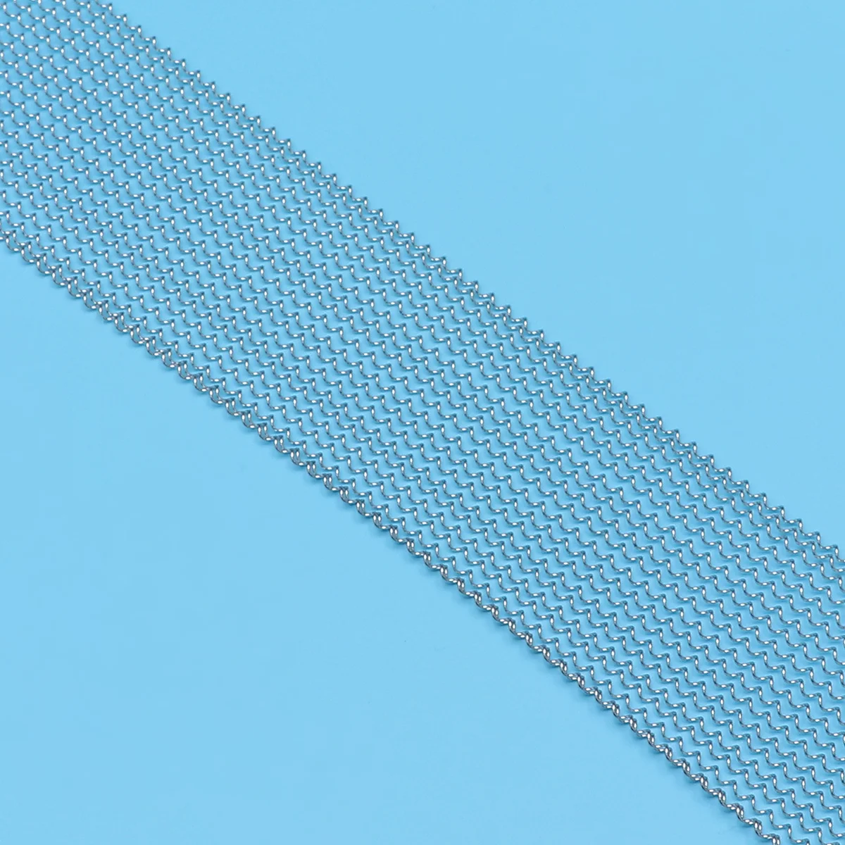 1Pc 14-Inch Snare Drum Spring Belt Side Drum Spring Band Snaredrum Sound String (Siver) Side Accessory