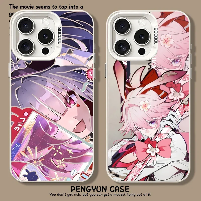 Honkai Star Rail Evanescia Sparkle Cartoon Phone Case - Durable Hard IMD Casing