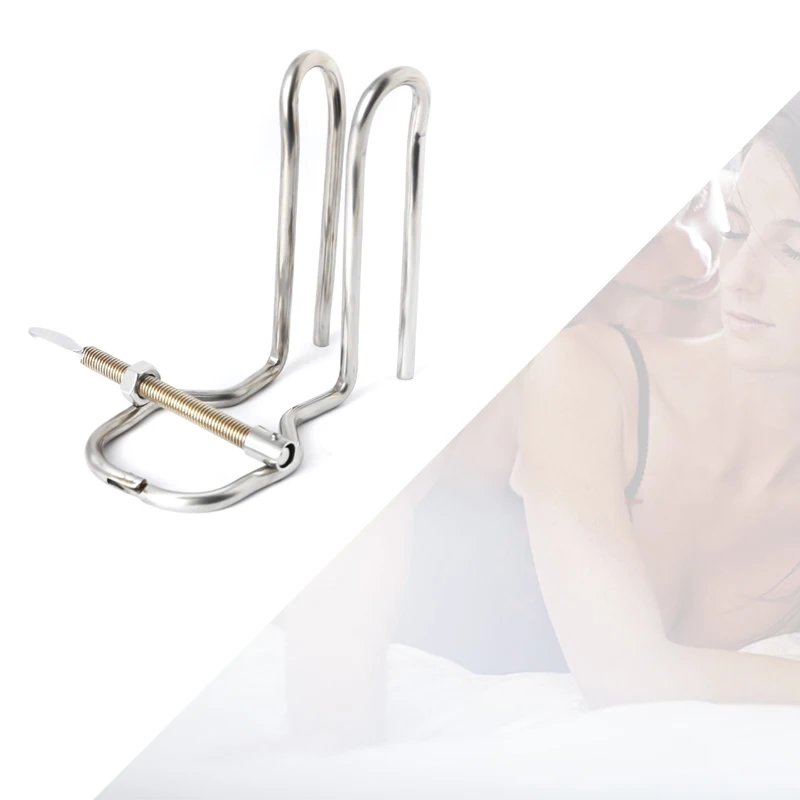 Hot ! Anal Toys Pussy Spreader Foldable Labia Clamps G-spot Clean Enema Vagina Speculum Expand Vagina Device Sex Toys For Women