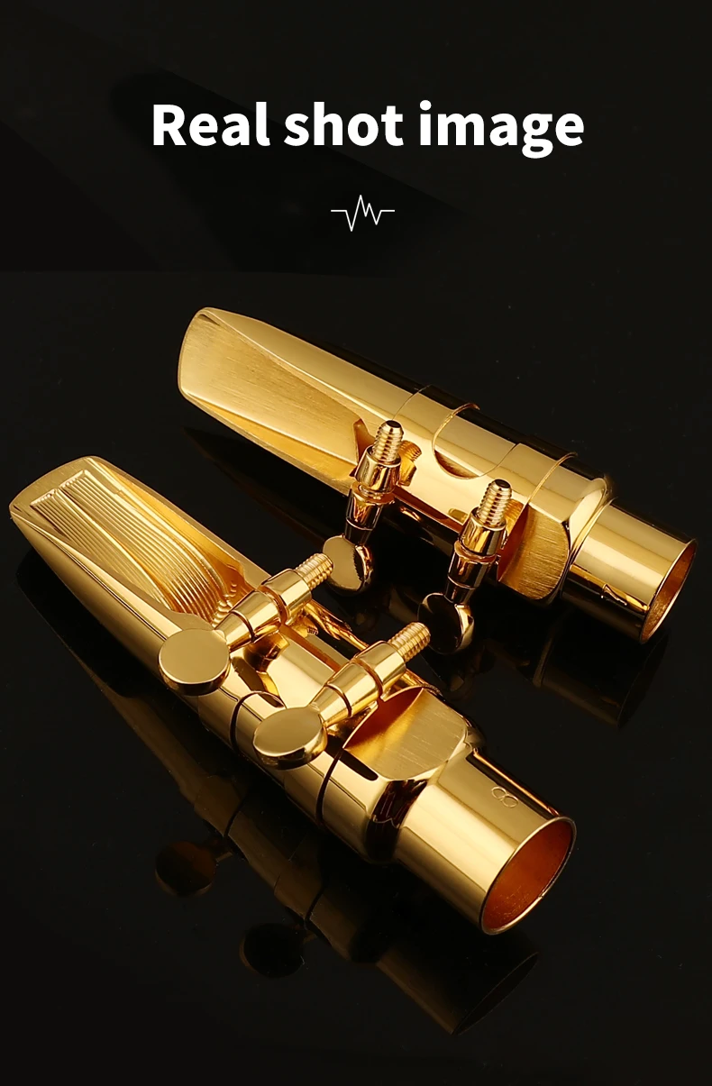 Description Picture 6 of itemALEX Saxophone jazz alto Tenor metal mouthpiece Easy to pronounce Easy to play