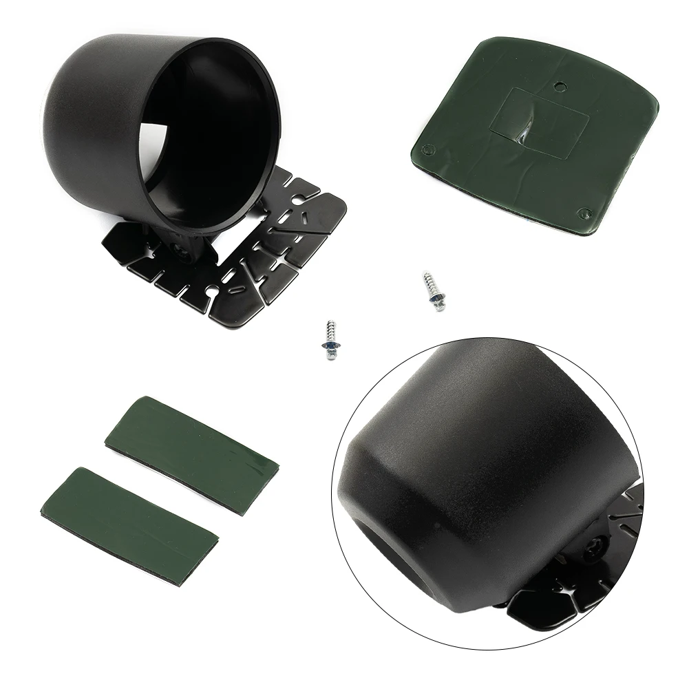 Car Single Gauge Holder Universl Car Truck Van 45mm Depth 52mm Gauge Cup Mount Holder 2inch Plastic Dash Mount Bracket car meters holder