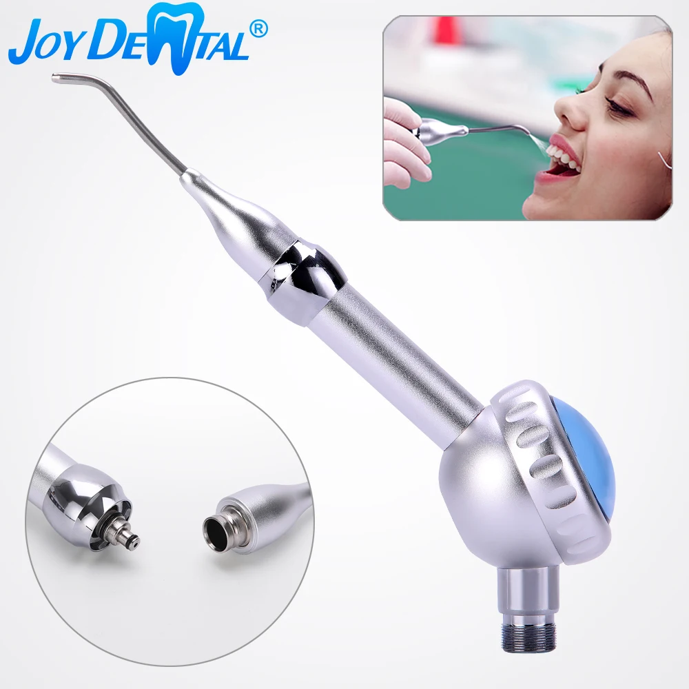 

JOY DENTAL Dental Air Polishing Sandblasting Gun Anti-resorption Facility Hygiene Handpiece Polisher 2 Holes 4 Holes