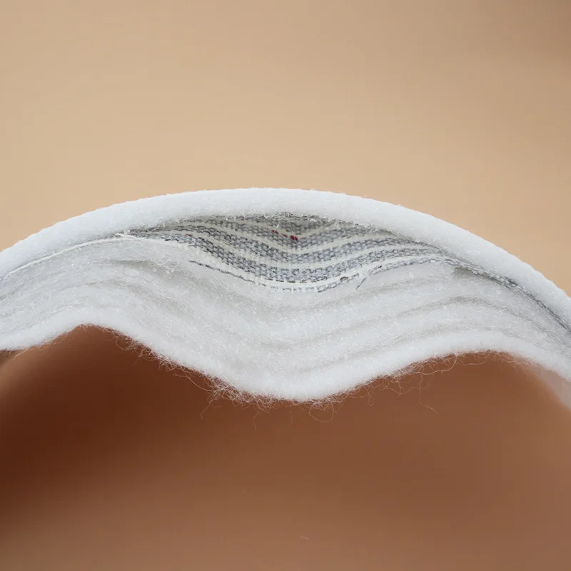 10/20pair Coat Shoulder Pads Non-woven Fabric White Shoulder Pads for Blazer T-shirt Clothes Knitwear Sewing Accessory